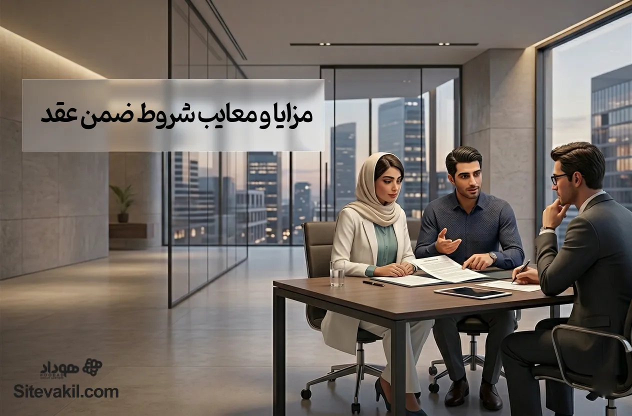 مزایا و معایب شروط ضمن عقد