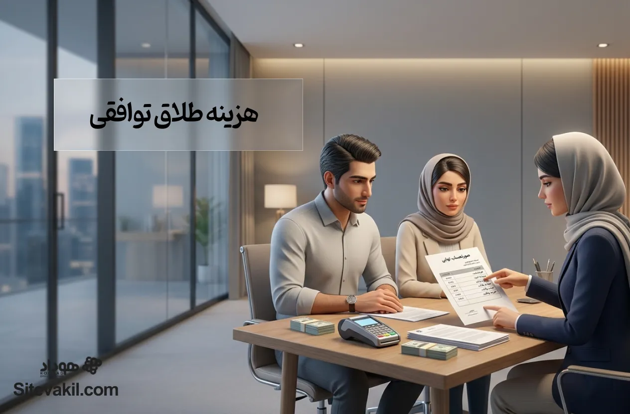هزینه طلاق توافقی